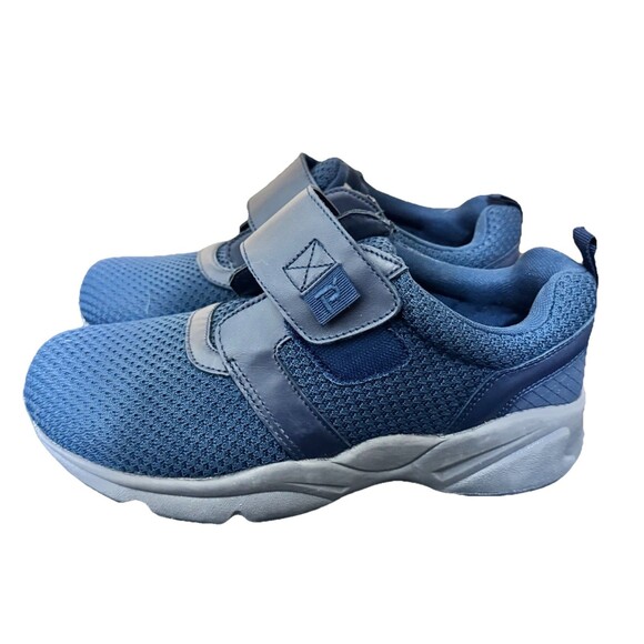 Propet Dr. Comfort MAA013M Men’s 8.5W Navy Diabetic Orthopedic Walking Shoes - Picture 1 of 6